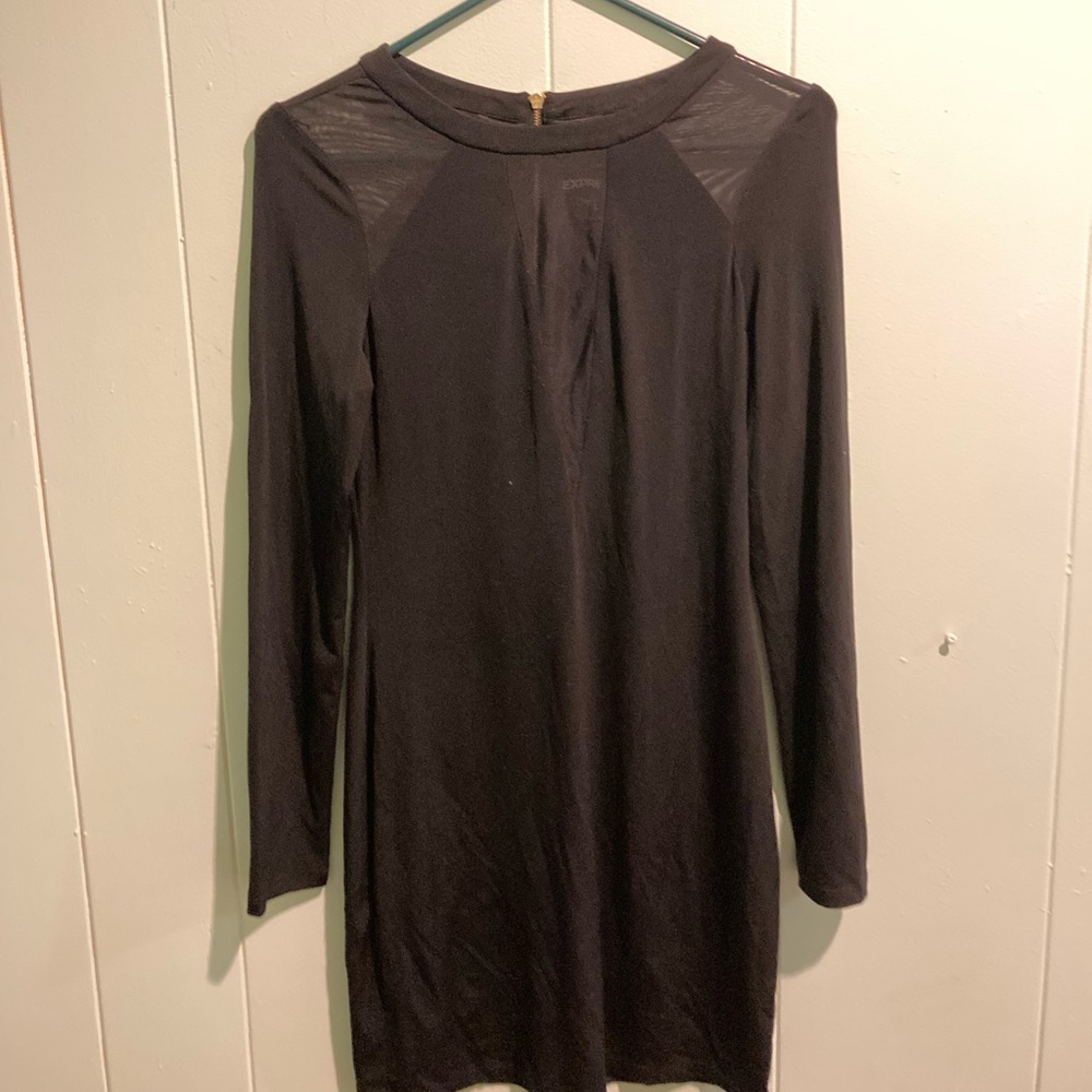 Black Express Bodycon Dress